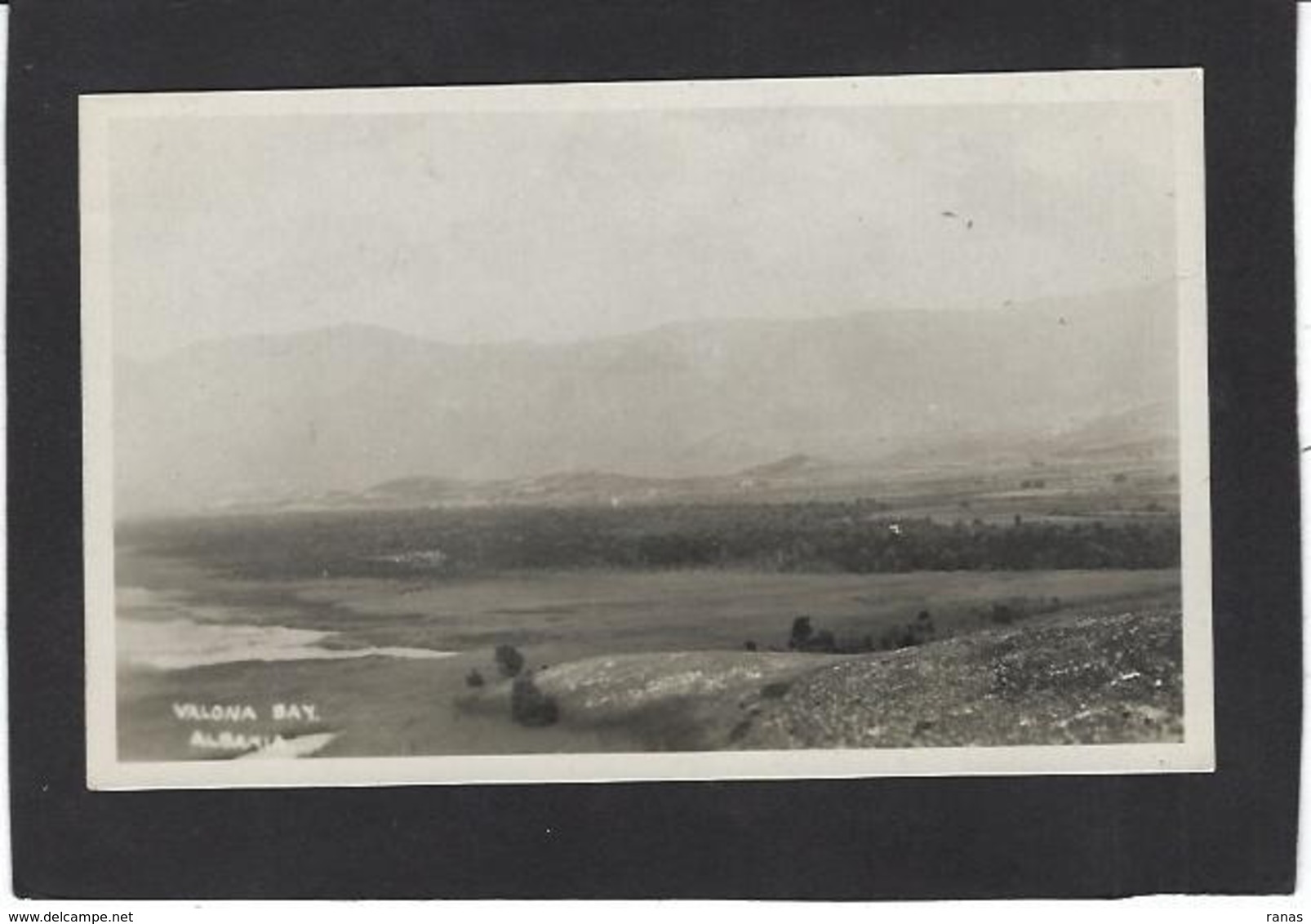 CPA Albanie Albania Carte Photo RPPC Non Circulé Valona Bay - Albanie