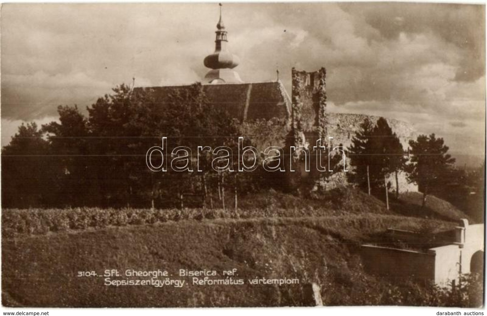 T1/T2 Sepsiszentgyörgy, Sfantu Gheorghe; Református Vártemplom / Calvinist Castle Church - Sin Clasificación