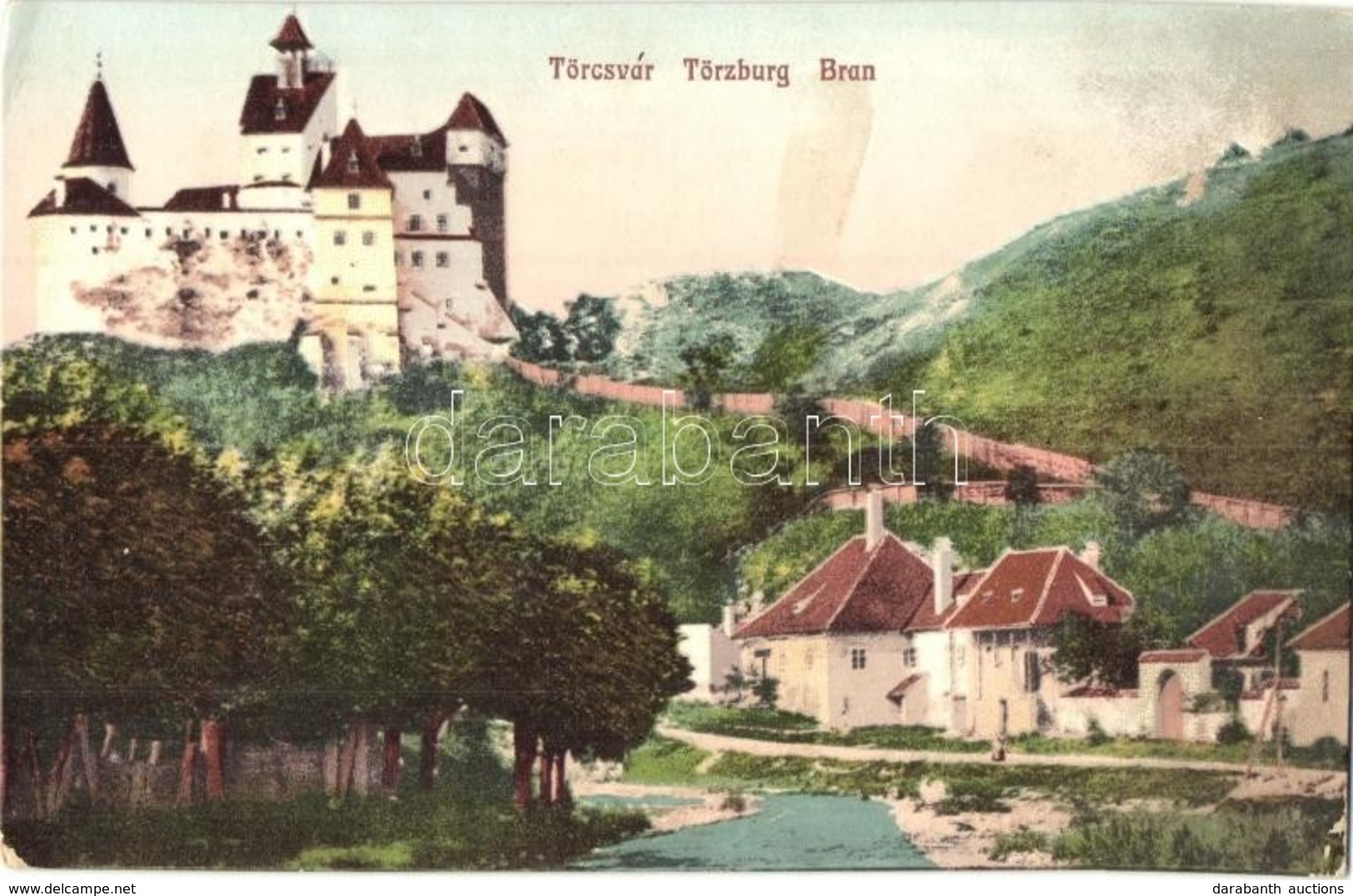 * T2/T3 Törcsvár, Törzburg, Bran; Drakula Kastély, Vár. H. Zeidner No. 67. / Castle (EK) - Ohne Zuordnung