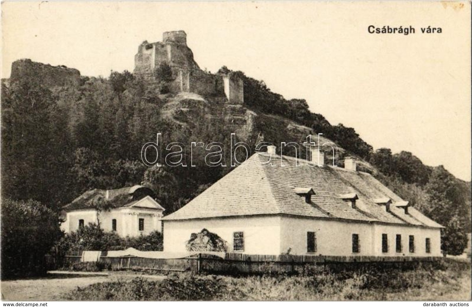 ** T2 Csábrágvarbók, Cabradsky Vrbovok; Csábrág Vára / Hrad Cabrad / Castle - Sin Clasificación