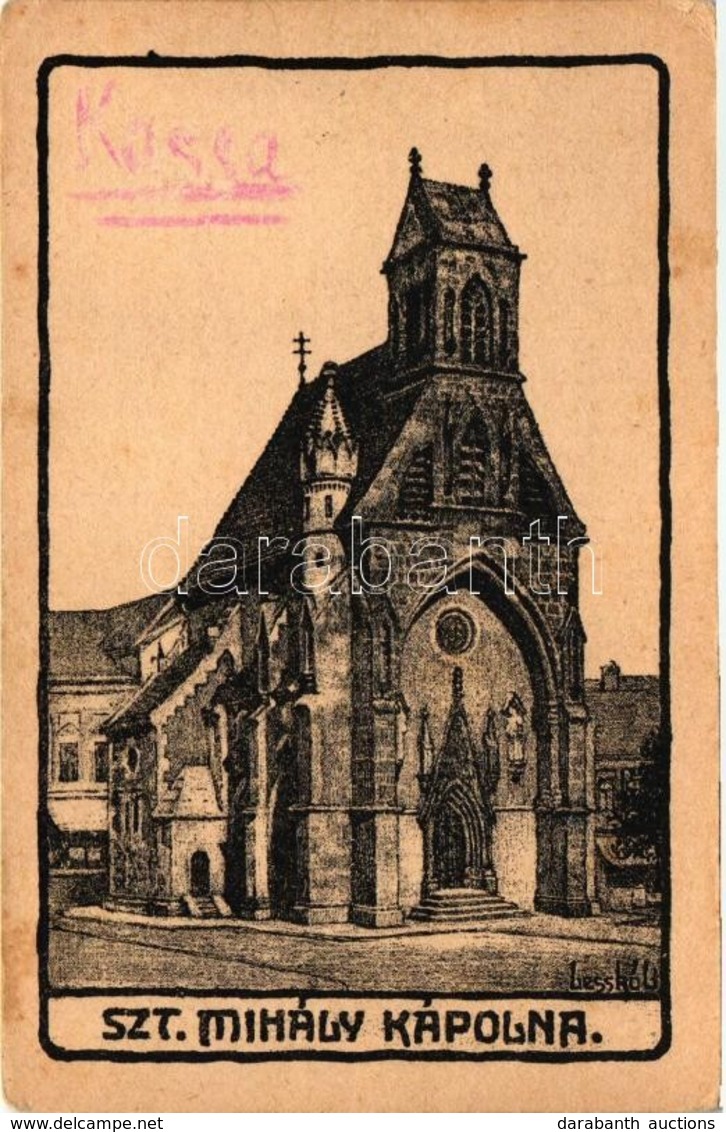 * T2/T3 Kassa, Kosice; Szent Mihály Kápolna, Magyar Jövő Kiadása / Chapel S: Lesskó L.  (EK) - Sin Clasificación