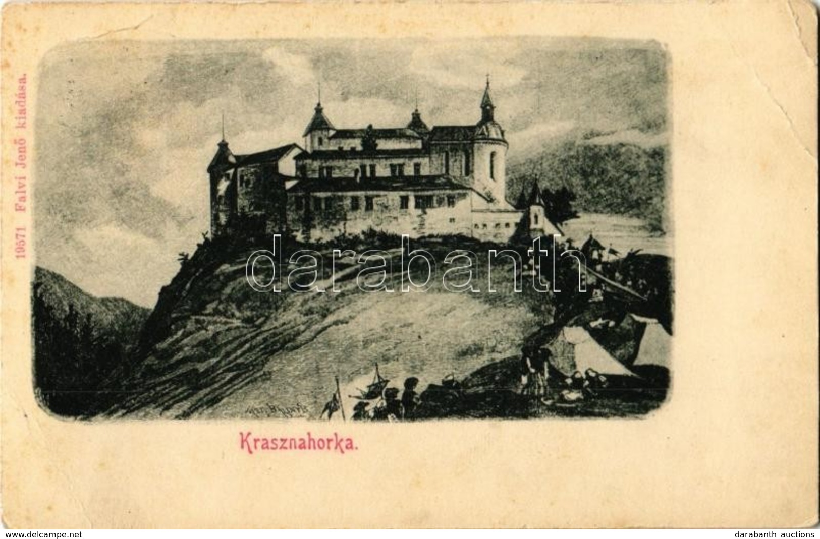 * T3 Krasznahorkaváralja, Krásnohorské Podhradie; Vár / Hrad Krásna Horka / Castle (EB) - Sin Clasificación