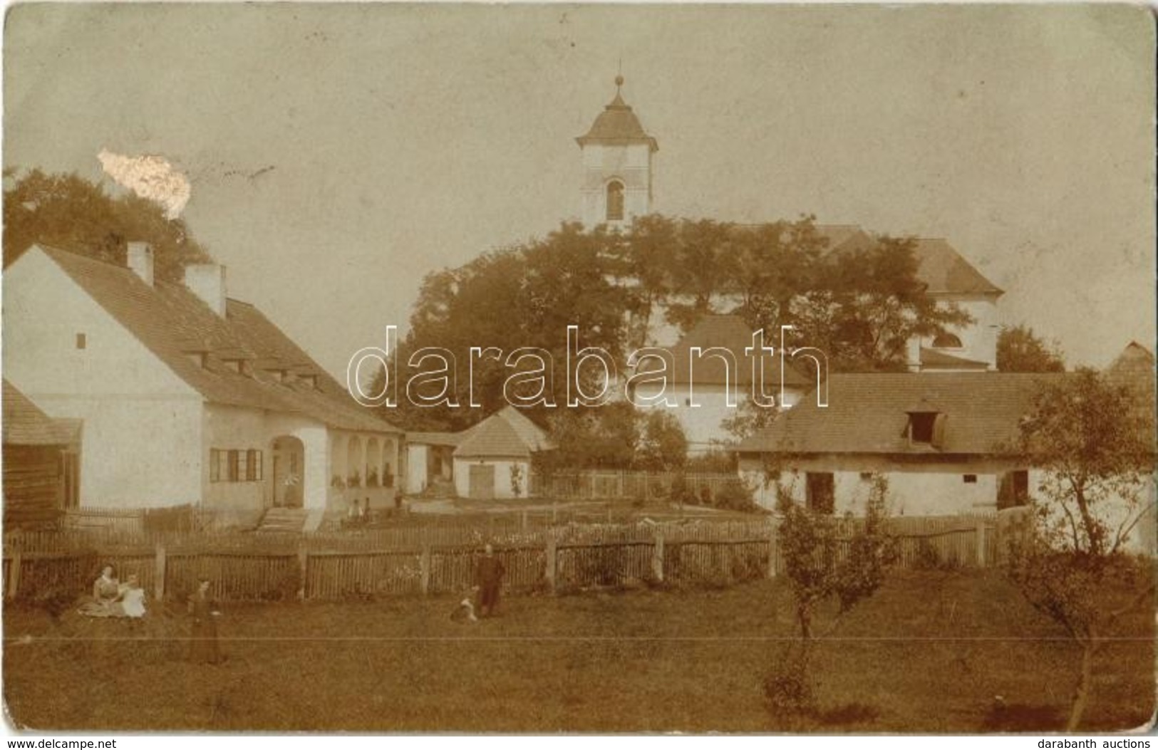 T2/T3 1911 Nagyszalatna, Velká Slatina, Zvolenská Slatina; Római Katolikus Templom / Catholic Church. Photo (felületi Sé - Sin Clasificación