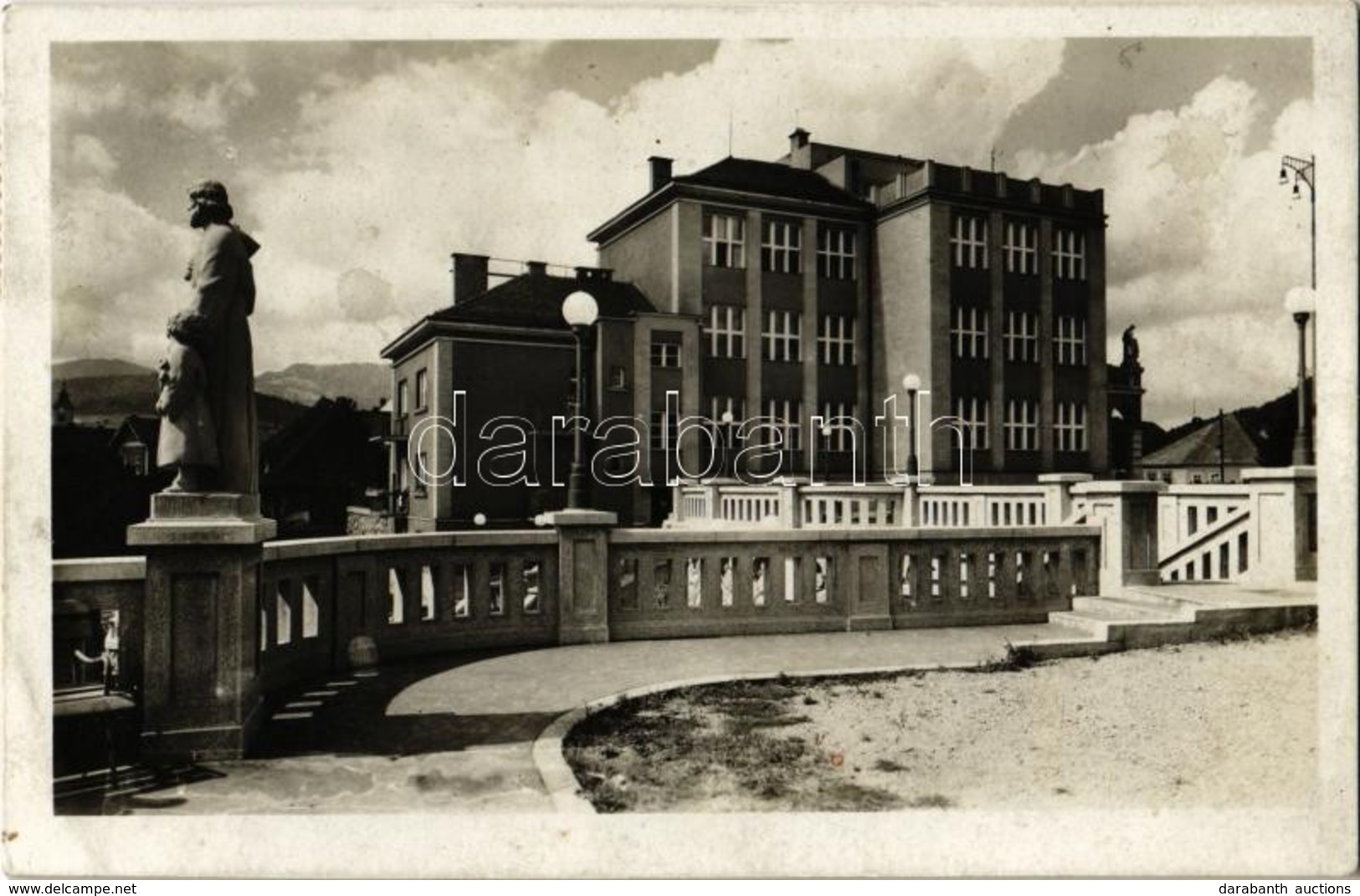 T2/T3 1938  Rózsahegy, Ruzomberok; R. K. Lud. Skola / Római Katolikus Iskola / Catholic School. Fototypia Vyskov (fl) - Unclassified