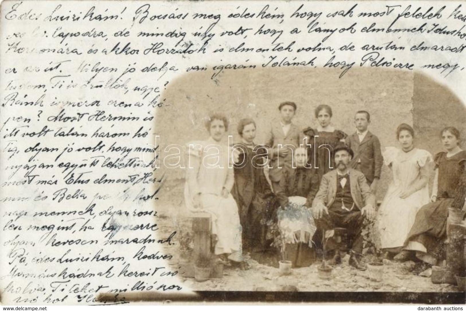 T2/T3 1899 Selmecbánya, Schemnitz, Banska Stiavnica; Családi Fotó / Family Photo (fl) - Sin Clasificación