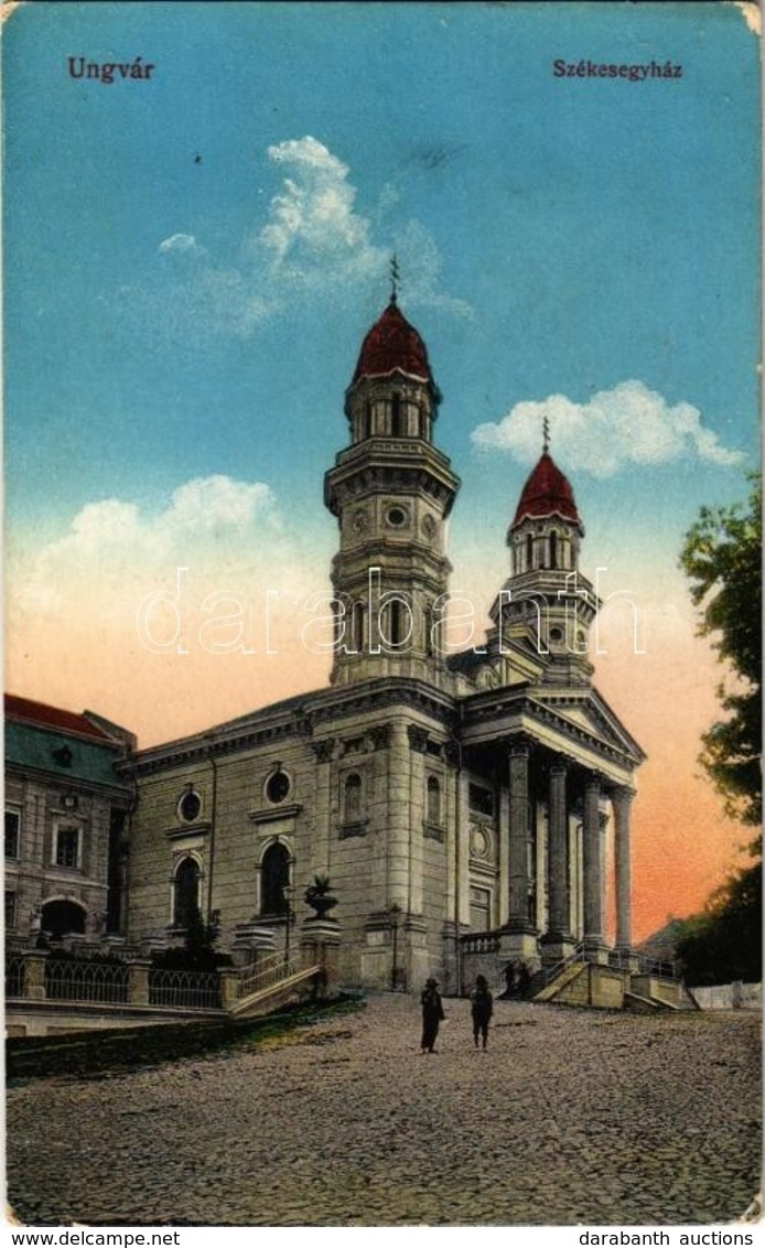 T2/T3 Ungvár, Uzshorod, Uzhorod; Székesegyház / Cathedral (EK) - Ohne Zuordnung