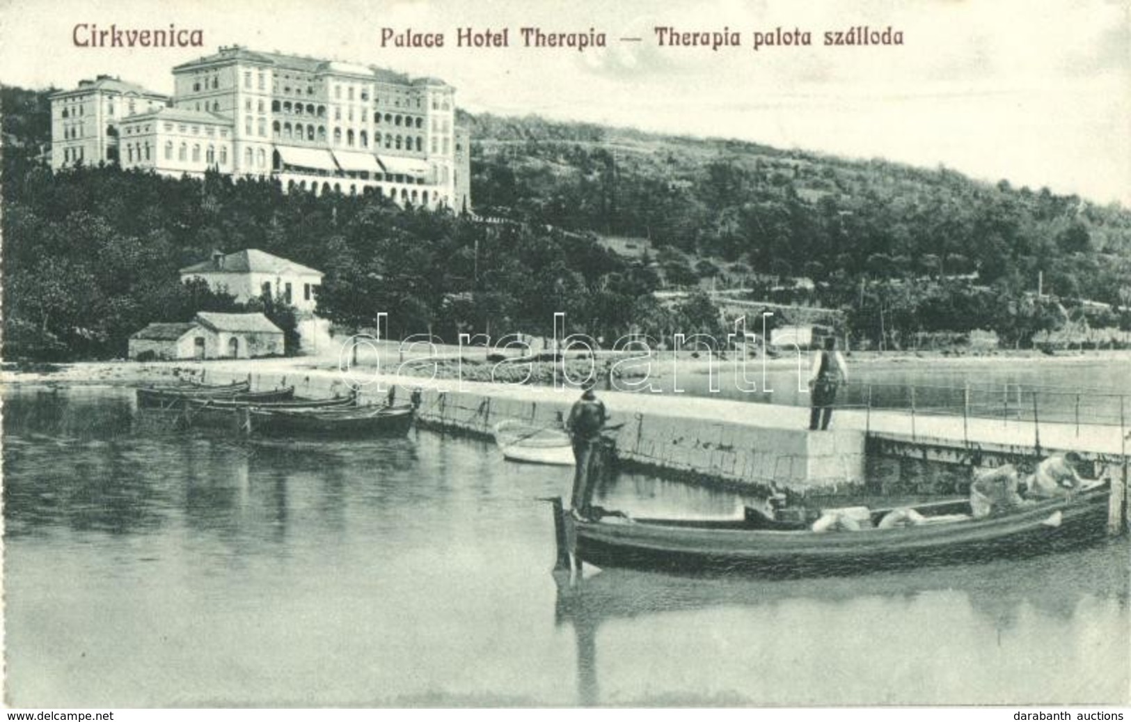 ** T1/T2 Crikvenica, Therapia Palota Szálloda, Csónakkikötő / Palace Hotel Therapia, Boats - Sin Clasificación