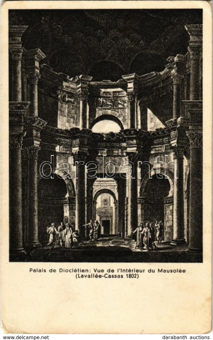 ** T2/T3 Split, Dioklecijanova Palaca, Unutrasnjost Mauzoleja / Diokletianpalast, Inneres Des Mausoleums / Diocletian's  - Unclassified
