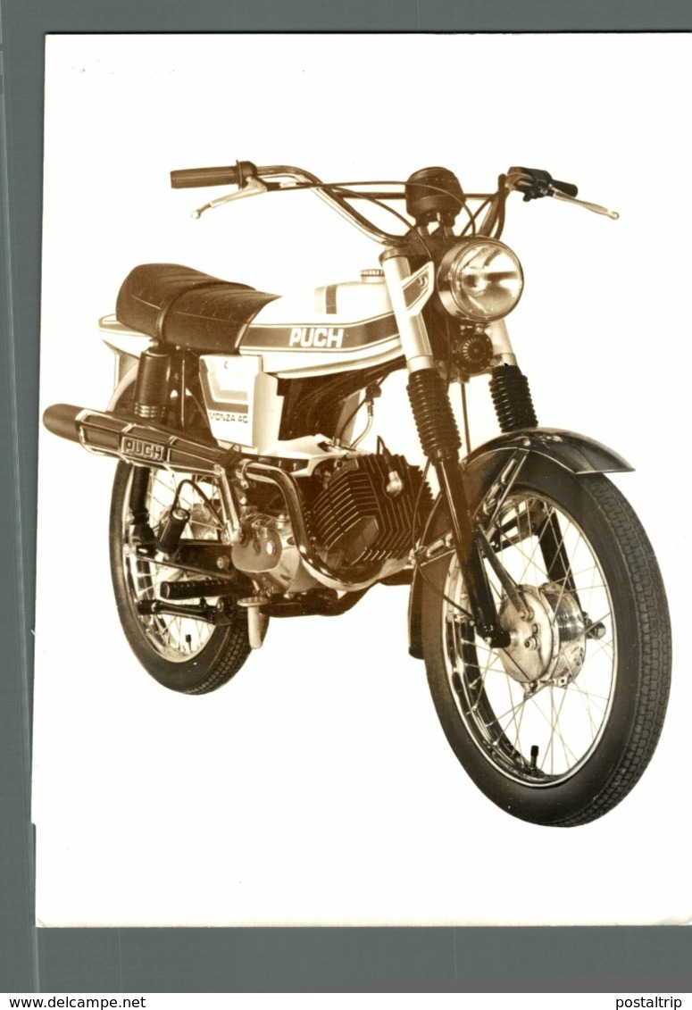 PUCH MONZA 40 18*12cm+- Moto MOTOCROSS MOTORCYCLE Douglas J Jackson Archive Of Motorcycles - Otros & Sin Clasificación