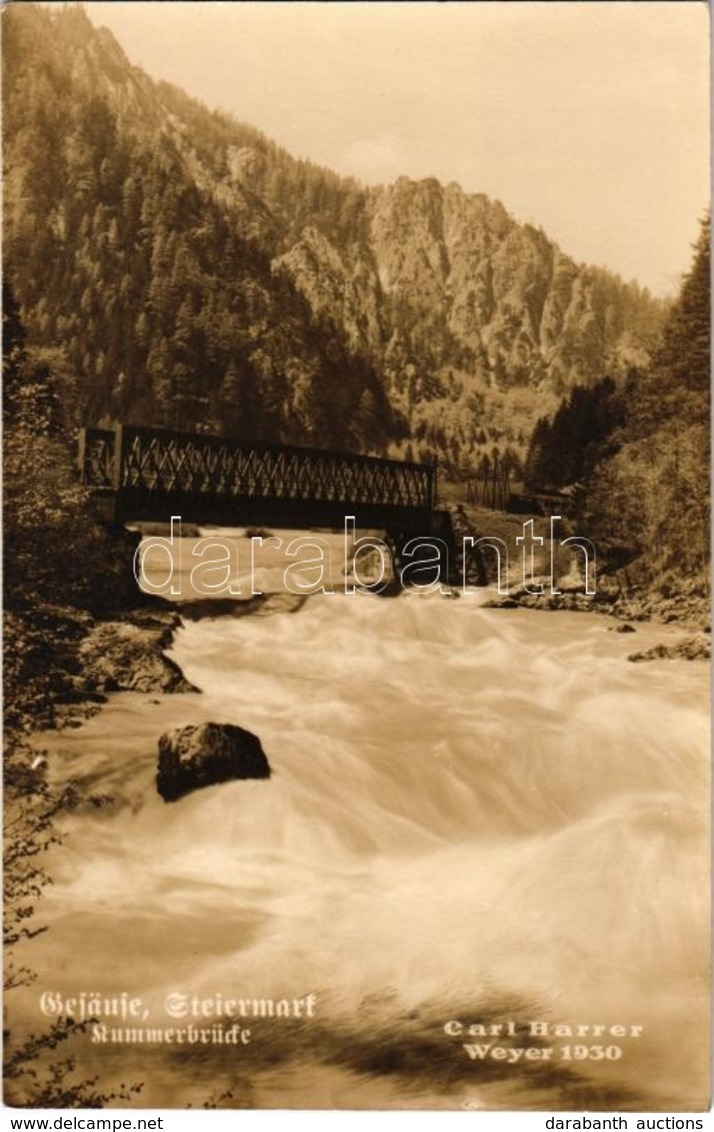 * T2 Gesause, Steiermark, Kummerbrücke / National Park, River, Bridge - Sin Clasificación