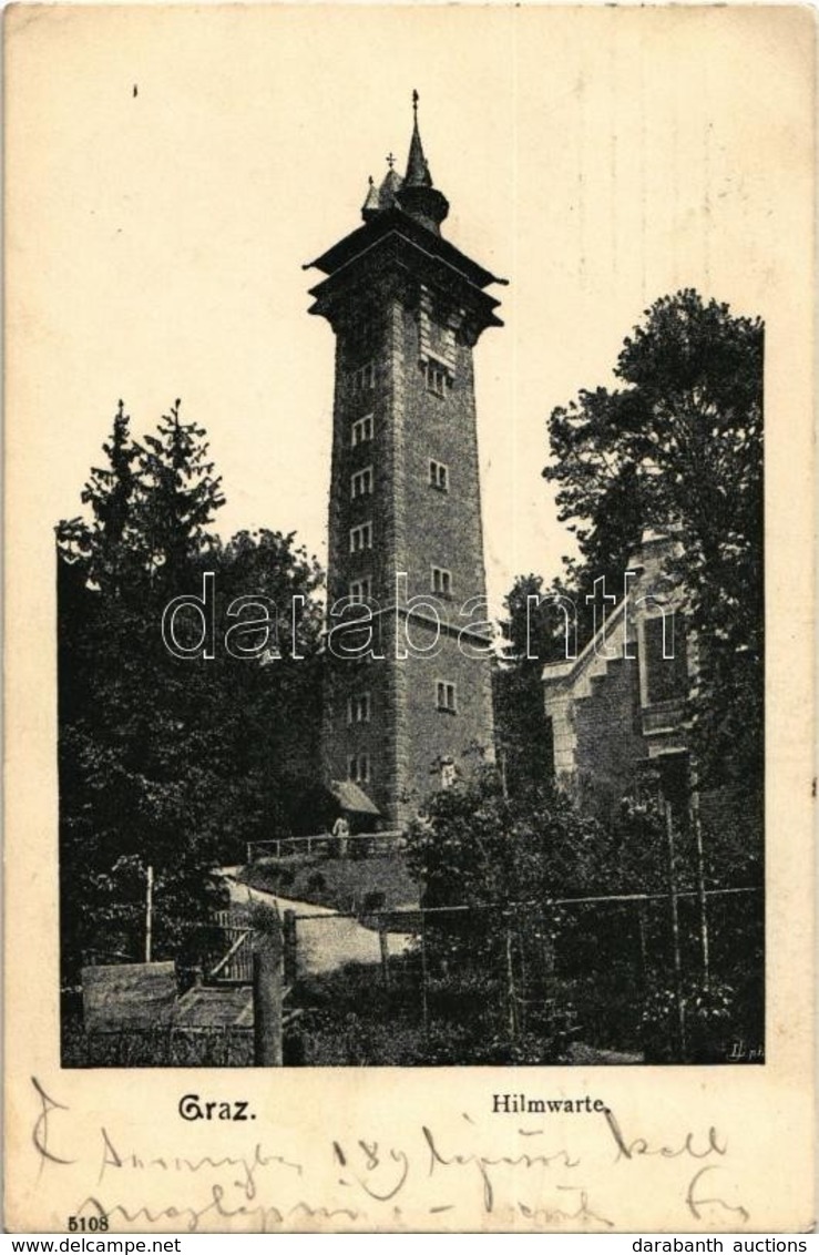 * T2 1908 Graz, Hilmwarte / Lookout Tower - Ohne Zuordnung