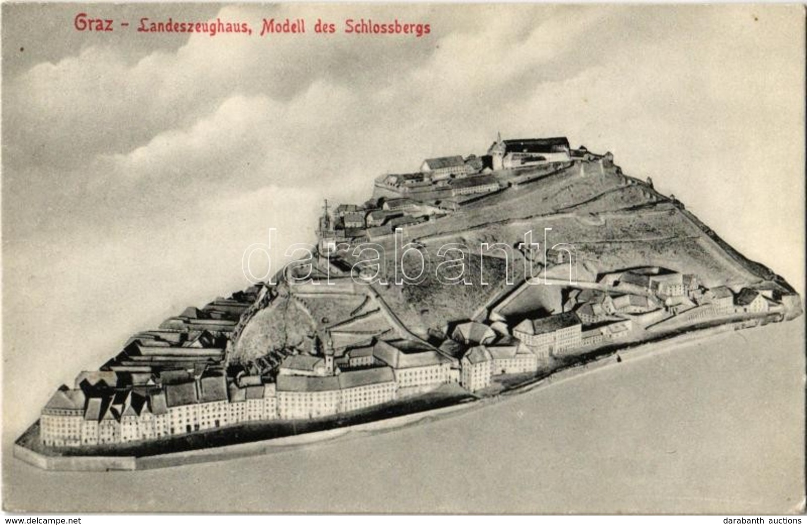 ** T2 Graz, Landeszeughaus, Modell Des Schlossbergs / Museum, Model Of The Castle Hill - Ohne Zuordnung