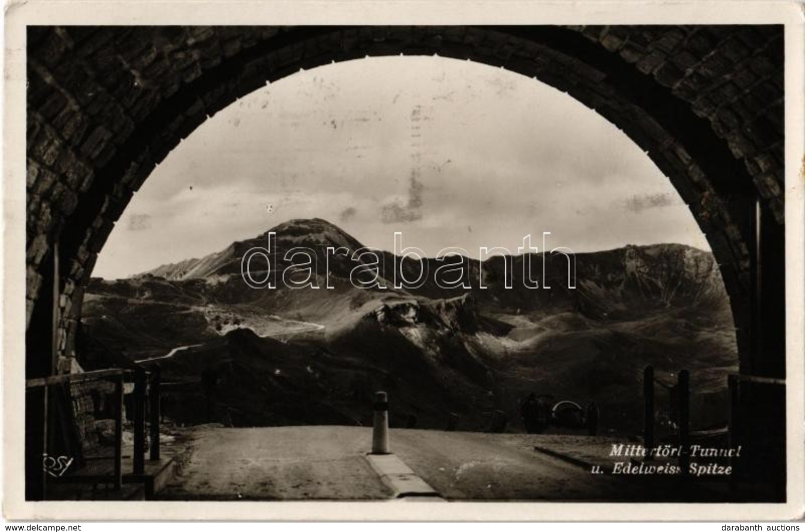 T2/T3 1936 Mittertörl-Tunnel U. Edelweiss-Spitze / Tunnel, Mountain Peak (gluemark) - Zonder Classificatie