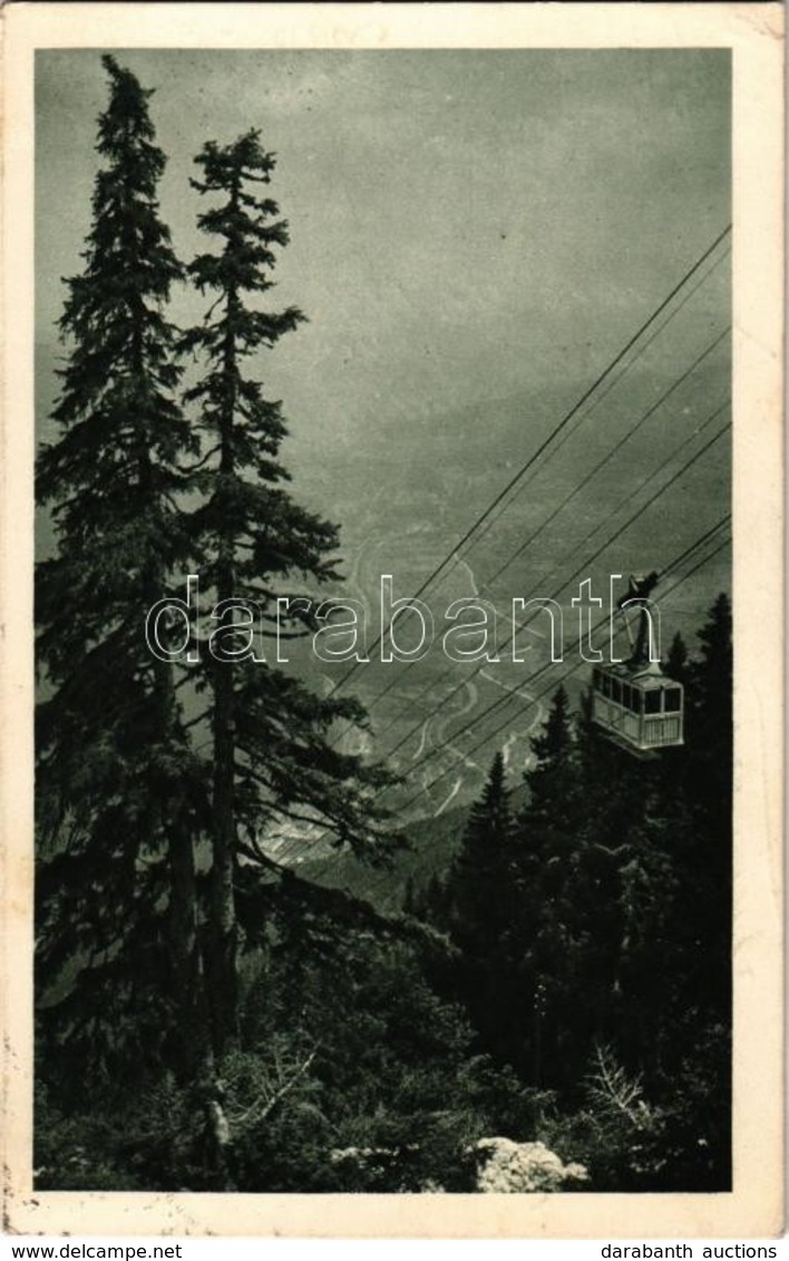 T2 1928 Reichenau An Der Rax, Raxbahn, An Der Grenze Des Bergwaldes / Cable Car, Mountain Forest + 'Oesterr. Bergbahnen  - Zonder Classificatie
