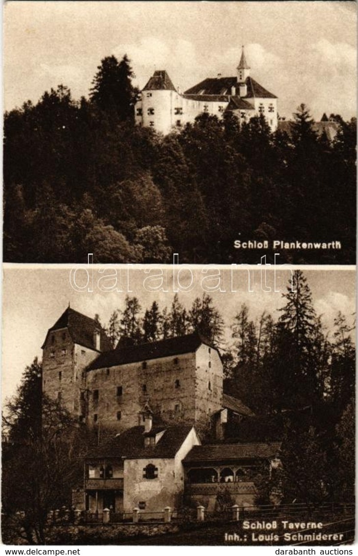 ** T2 1926 Sankt Oswald Bei Plankenwarth, Schloss Plankenwarth, Schloss Taverne / Castle, Tavern - Zonder Classificatie