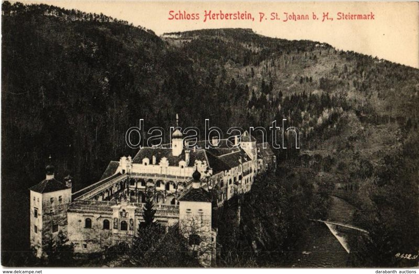* T2/T3 Stubenberg, Schloss Herberstein / Castle (gluemark) - Zonder Classificatie