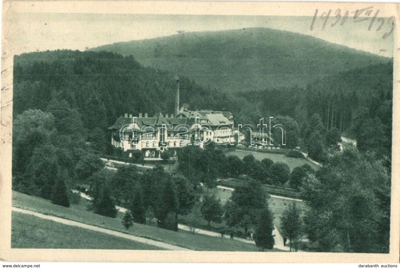 T2/T3 1930 Lazne Luhacovice; Hotel Jestrabí (EK) - Non Classés