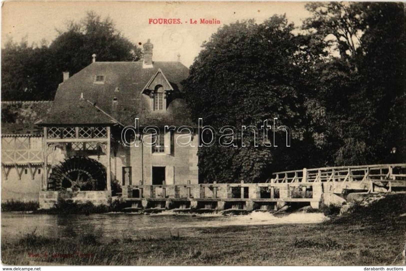 T2 Fourges, Le Moulin / Watermill - Non Classés