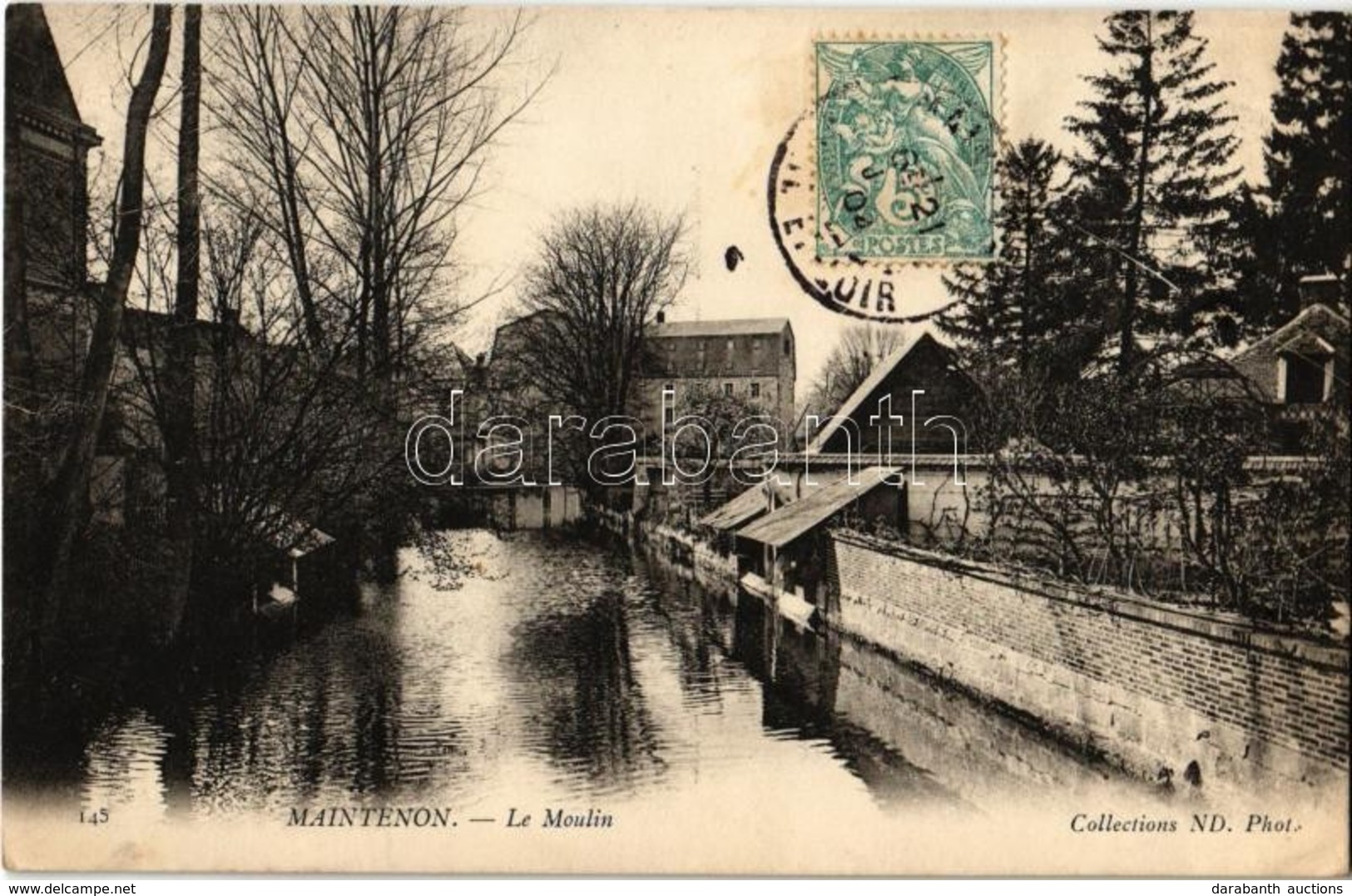 T2 1904 Maintenon, Le Moulin / Watermill. TCV Card - Ohne Zuordnung