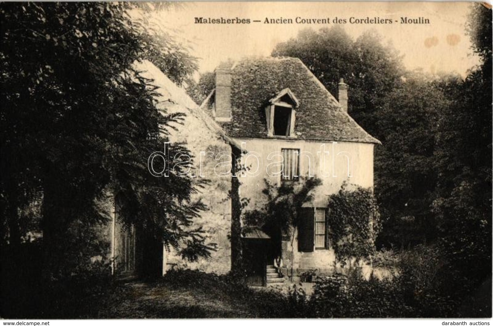 ** T3 Malesherbes, Ancien Couvent Des Cordeliers, Moulin / Convent, Watermill (non PC) (gluemark) - Zonder Classificatie