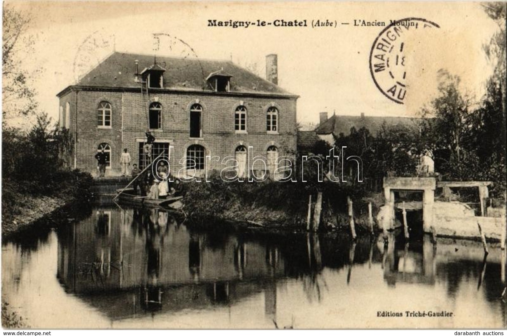 * T2 1911 Marigny-le-Chatel, L'Ancien Moulin / Old Watermill - Non Classés