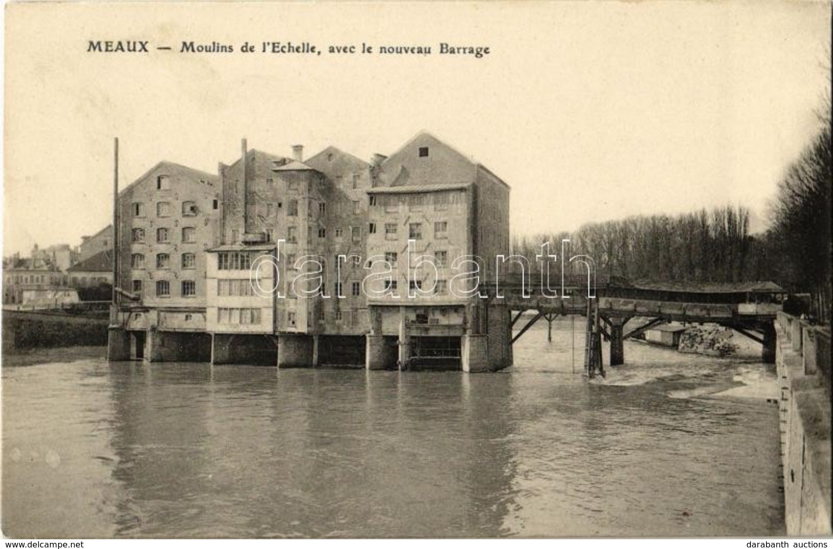 ** T1/T2 Meaux, Moulins De L'Echelle, Avec Le Nouveau Barrage / Watermills, Dam - Zonder Classificatie