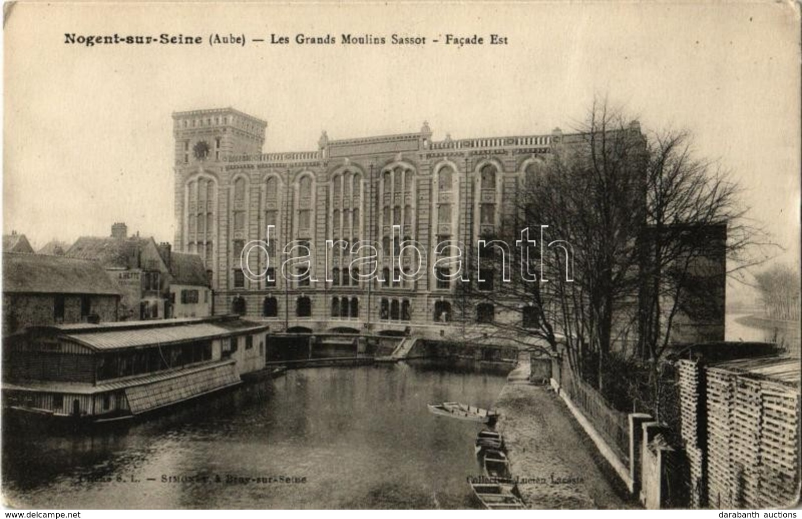 * T2 Nogent-sur-Seine, Les Grands Moulins Sassot, Facade Est / Watermill - Non Classés