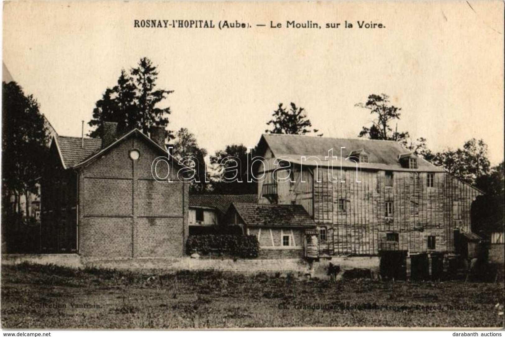 * T2 Rosnay-l'Hopital, Le Moulin Sur La Voire / Watermill - Non Classés