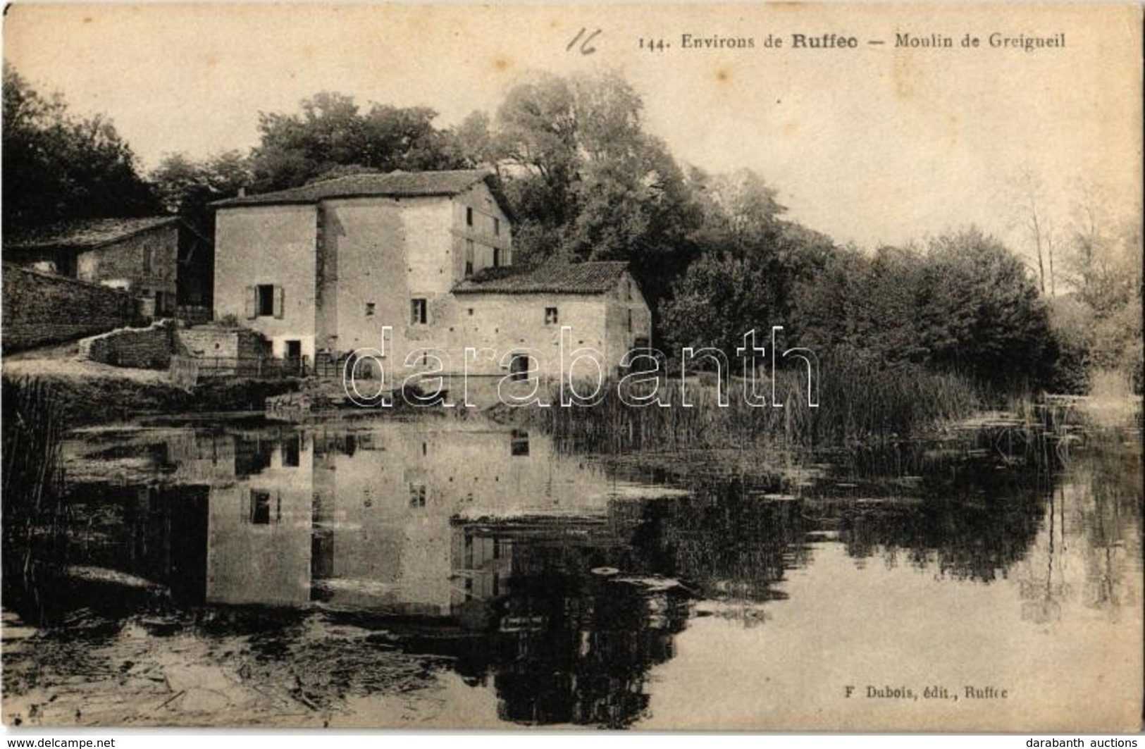 ** T2 Ruffec, Moulin De Greigueil / Watermill - Non Classés