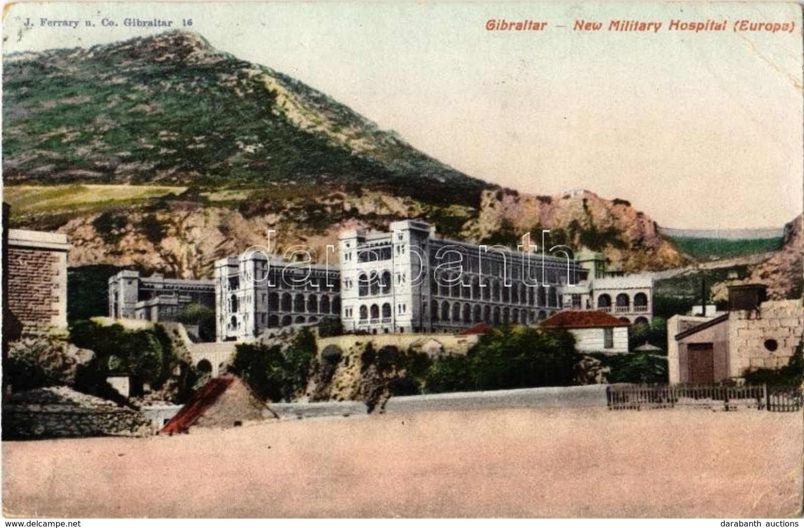 * T3 Gibraltar, New Military Hospital (small Tear) - Non Classés