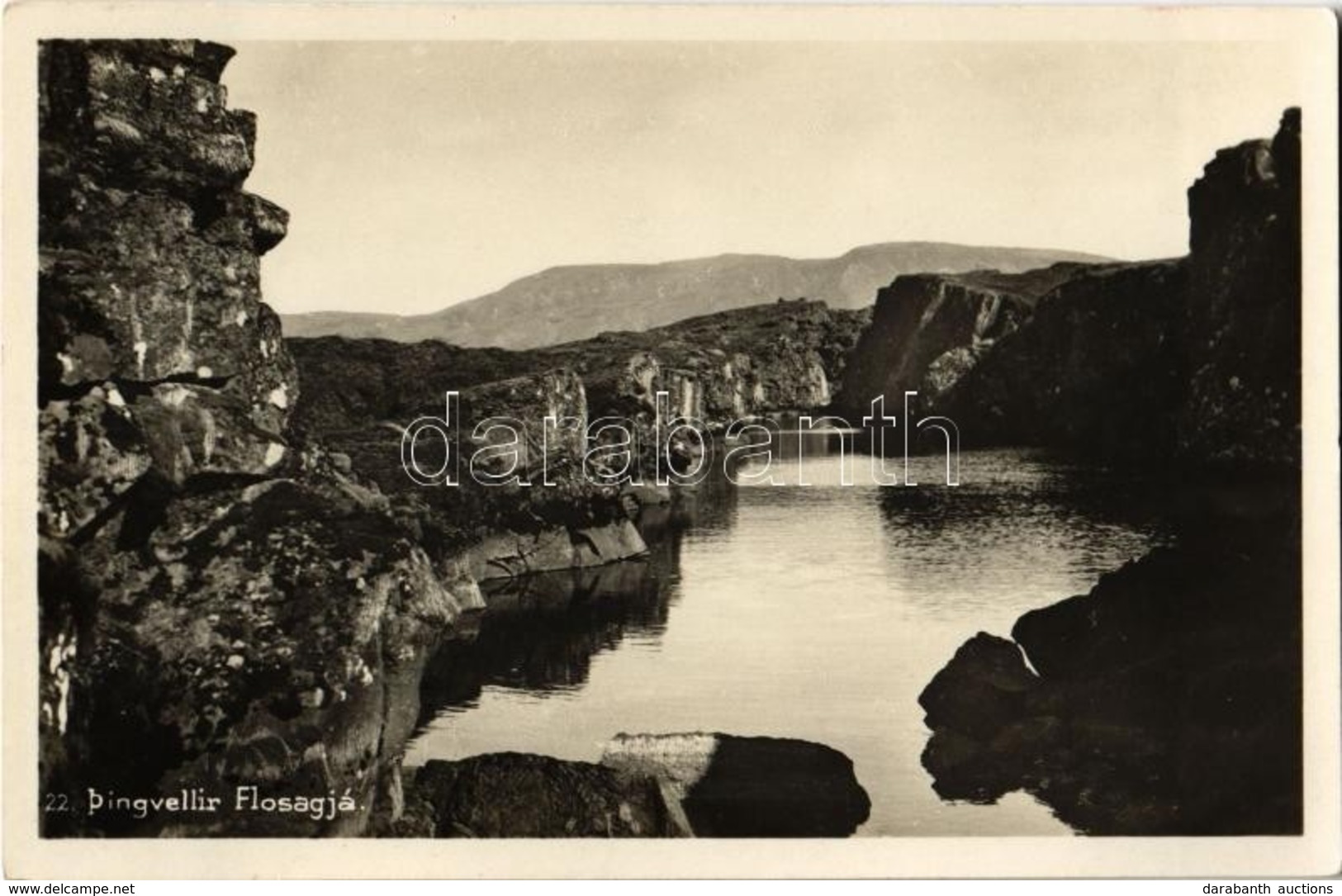 ** T1/T2 Thingvellir, Flosagjá / National Park, River - Zonder Classificatie