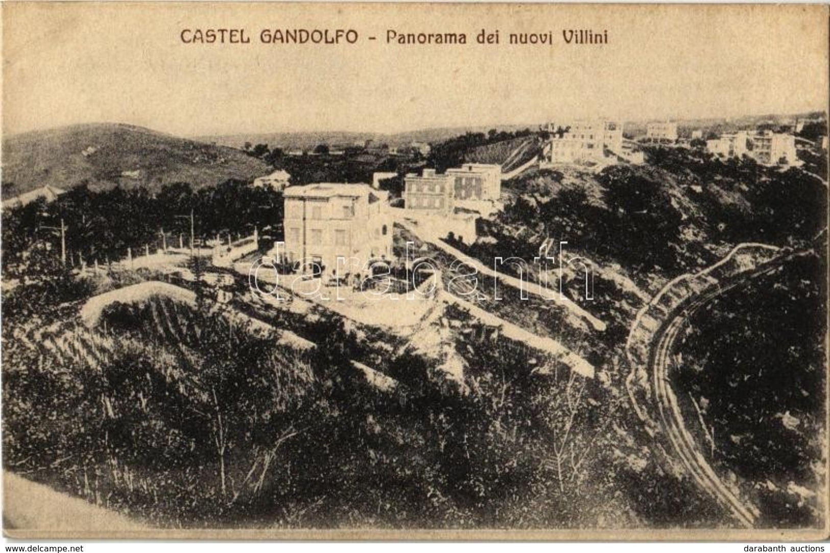 ** T2 Castel Gandolfo, Panorama Dei Nuovi Villini / General View - Ohne Zuordnung