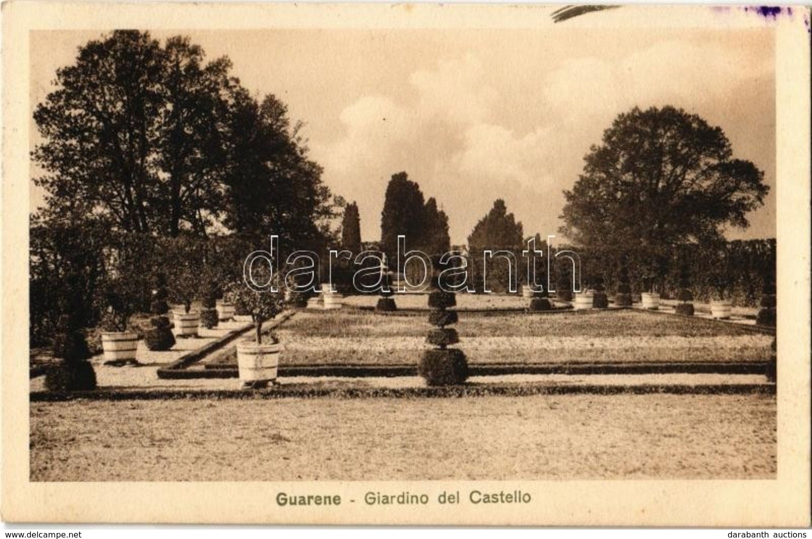 T2 1912 Guarene, Giardino Del Castello / Castle Garden - Sin Clasificación