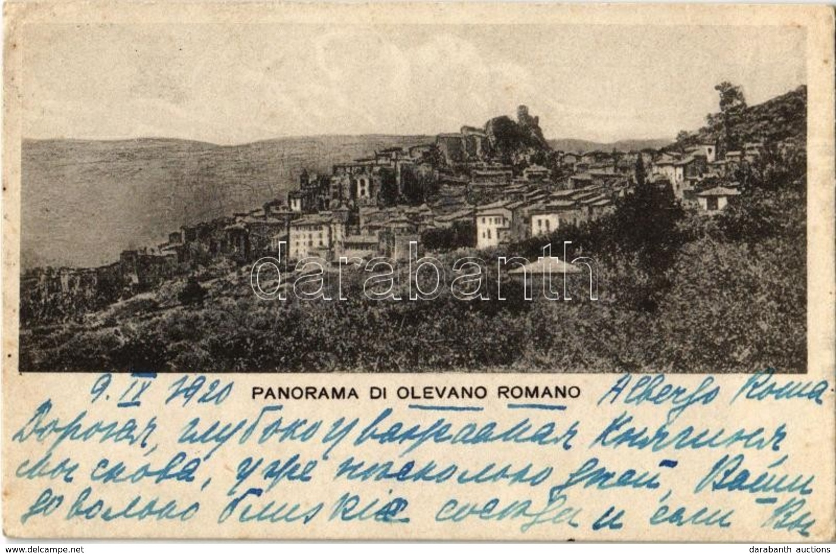 T2 1920 Olevano Romano, Panorama / General View - Ohne Zuordnung