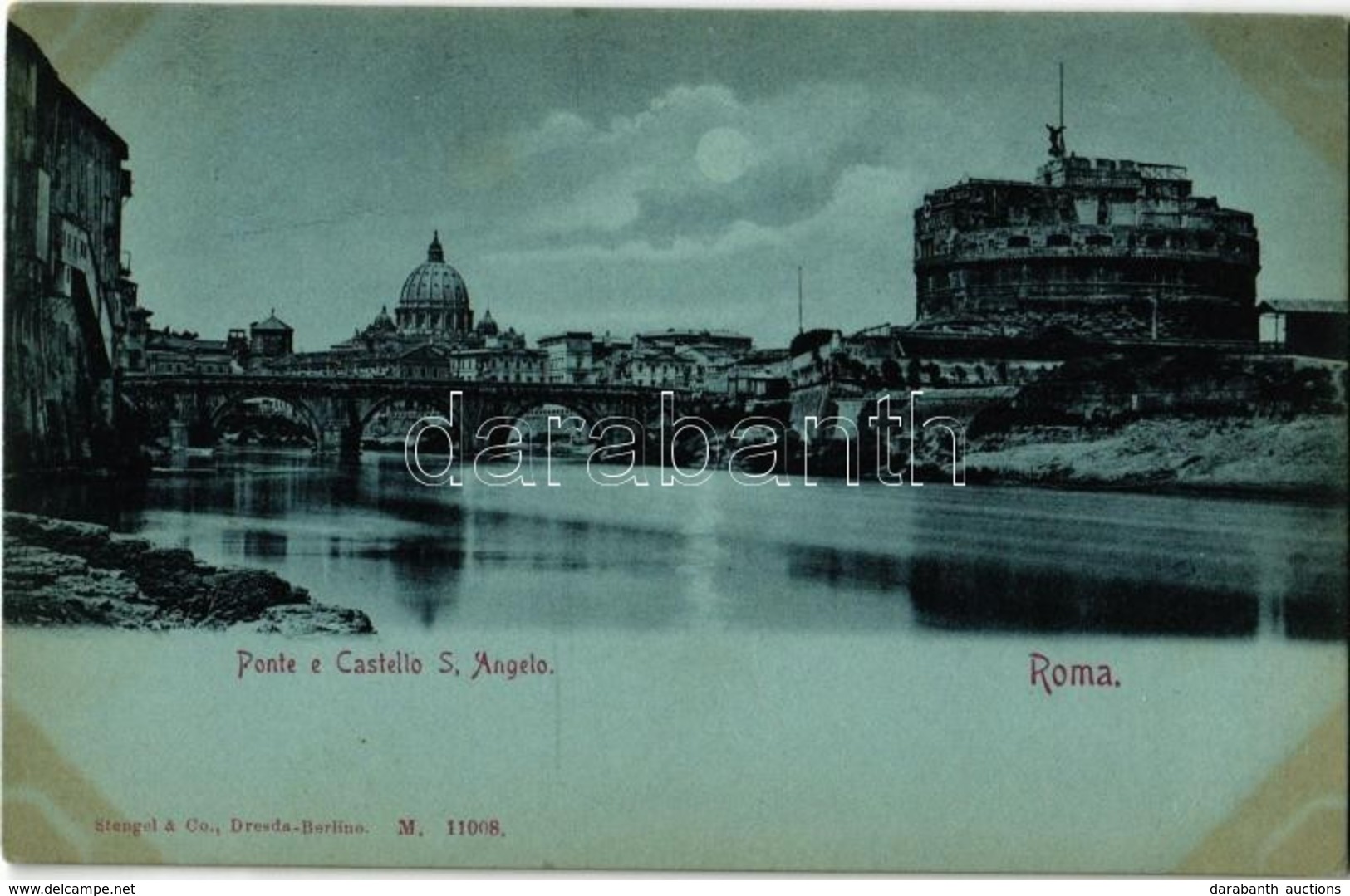 ** T2 Rome, Roma; Ponte E Castello S. Angelo / Bridge, Castle - Zonder Classificatie
