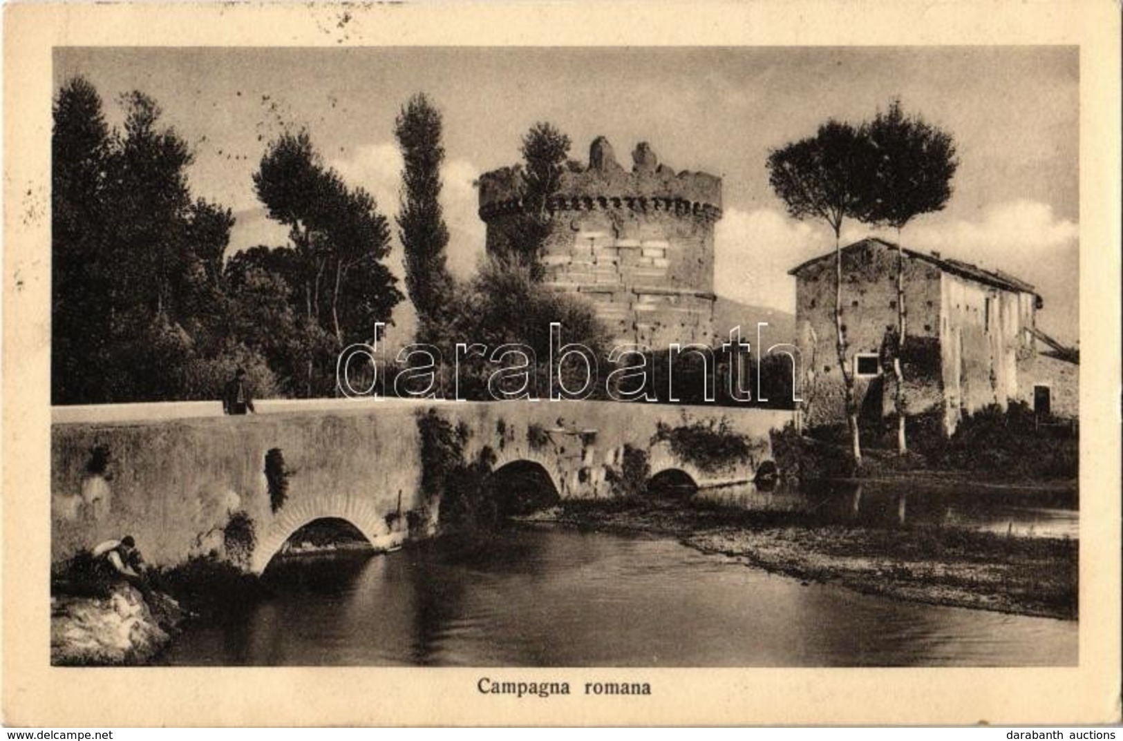 T2 1913 Tivoli, Campagna Romana / Bridge, Tower - Zonder Classificatie