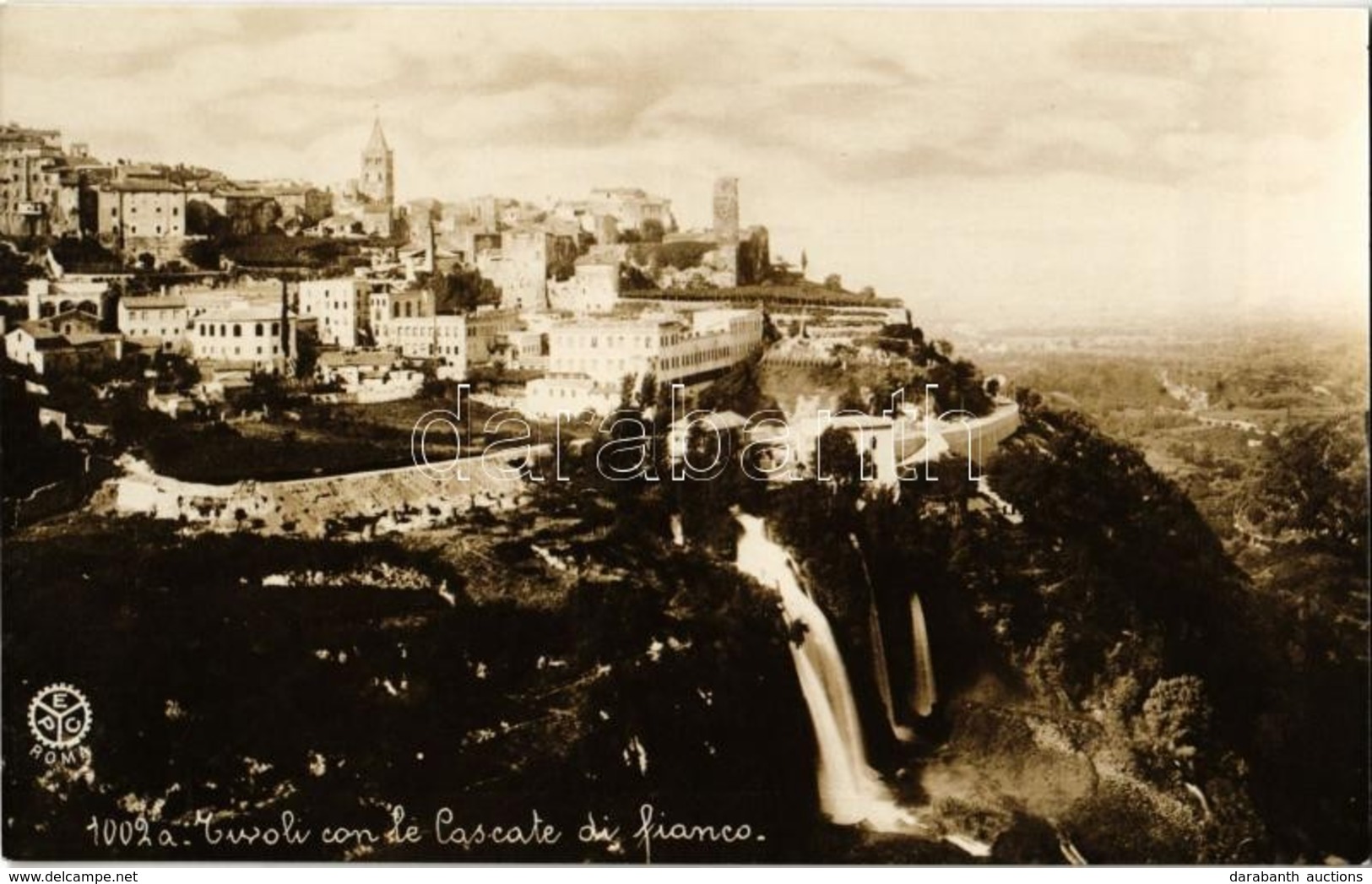 ** T1/T2 Tivoli Con Le Cascate Di Fianco / General View, Waterfalls - Sin Clasificación