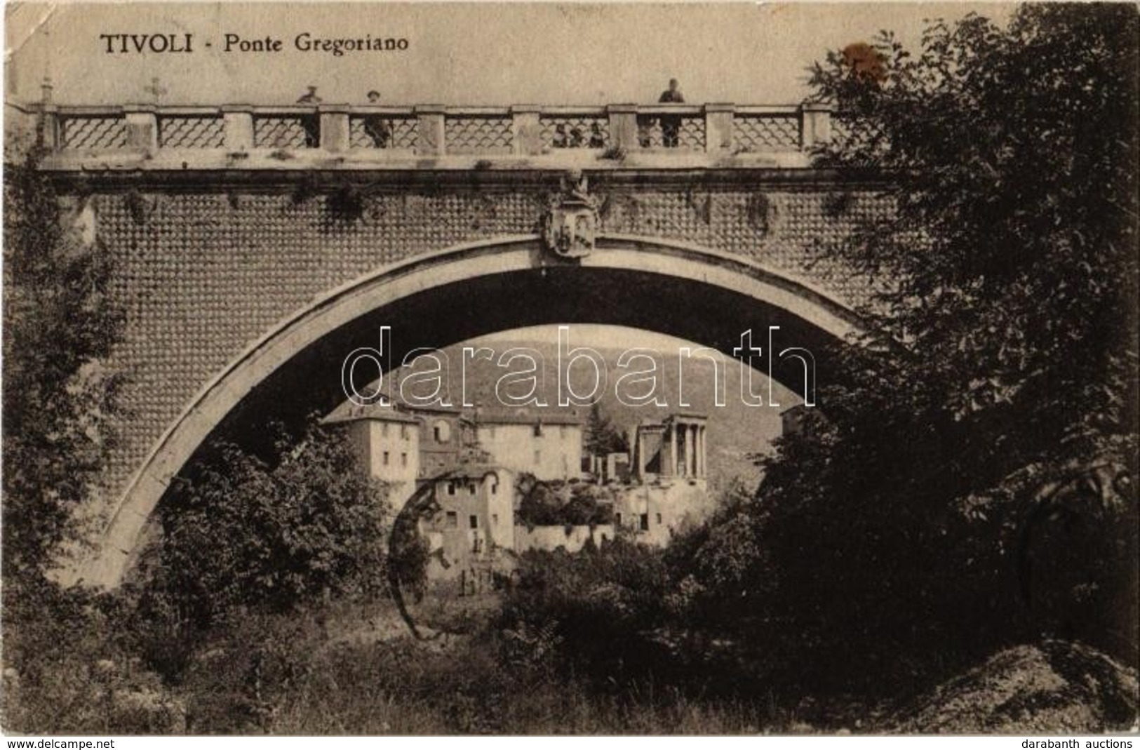 T2/T3 1913 Tivoli, Ponte Gregoriano / Bridge (EK) - Ohne Zuordnung