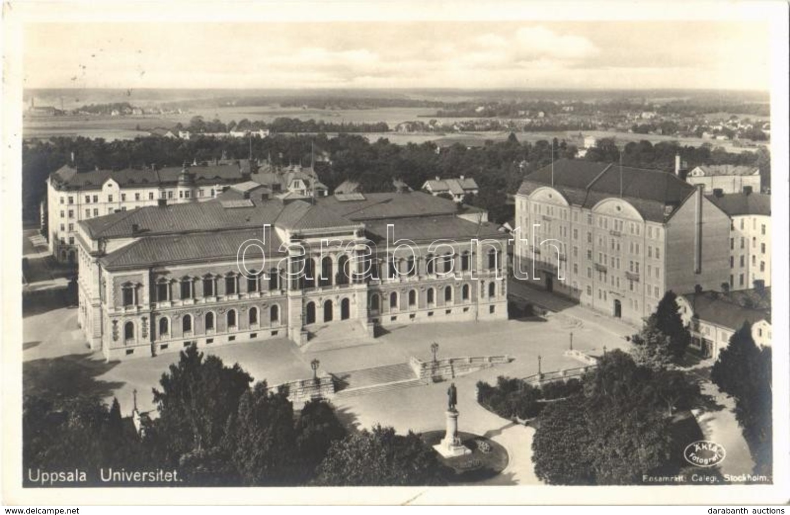 T1/T2 1931 Uppsala, Universitet / University - Zonder Classificatie