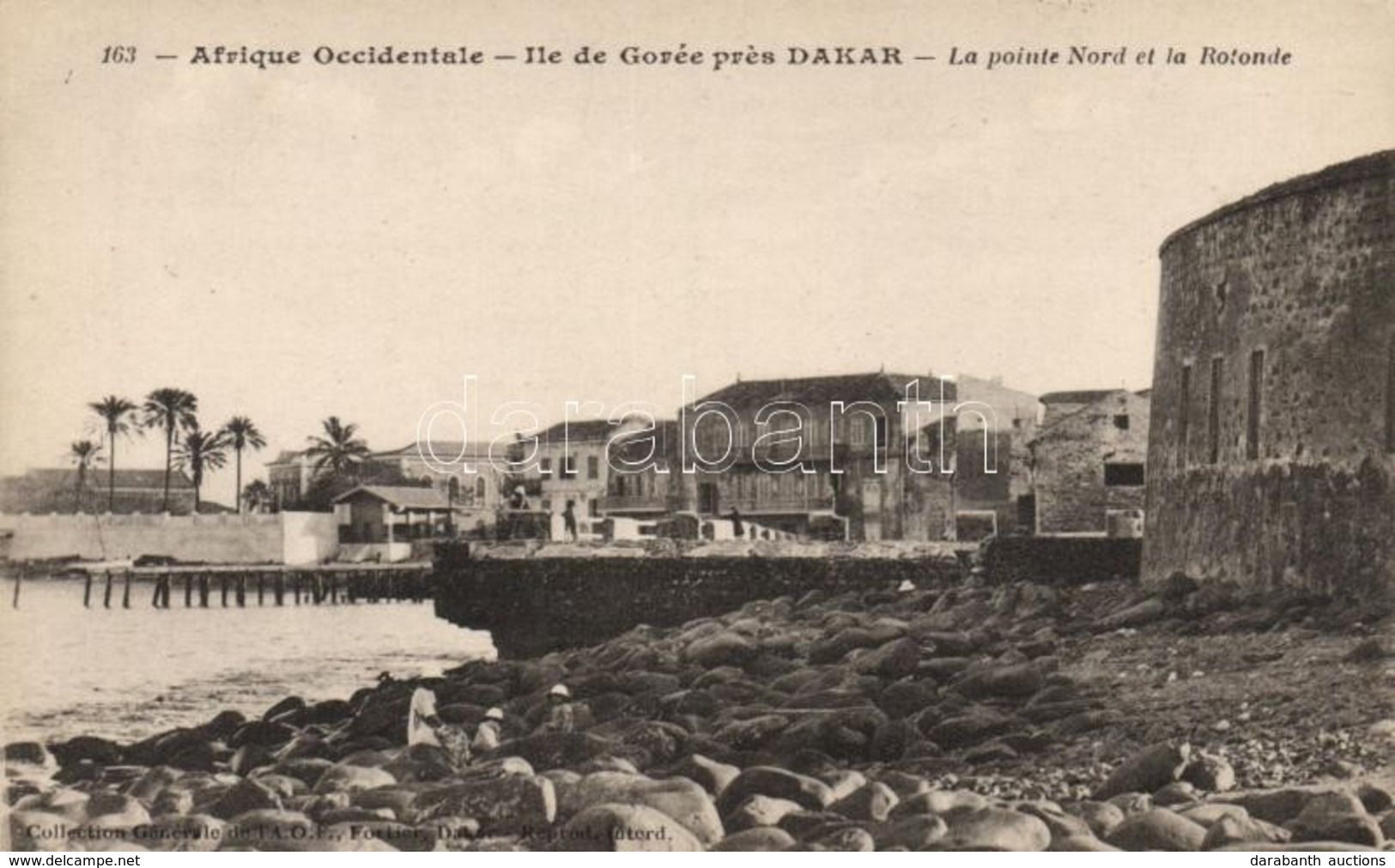 ** T2 Dakar, Ile De Gorée, La Pointe Nord Et La Rotonde / Northern Shore, Rotunda - Non Classés