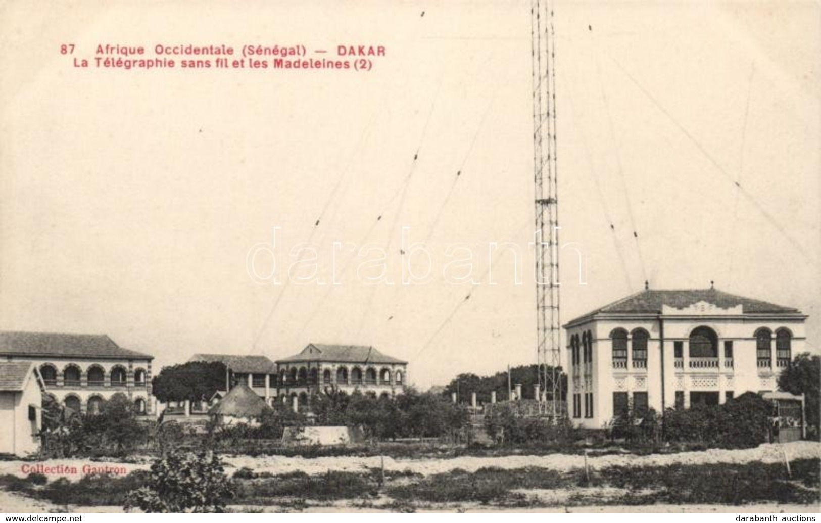 ** T2 Dakar, Iles De La Madeleine, La Télégraphie Sans Fil / Wireless Telegraph - Non Classés