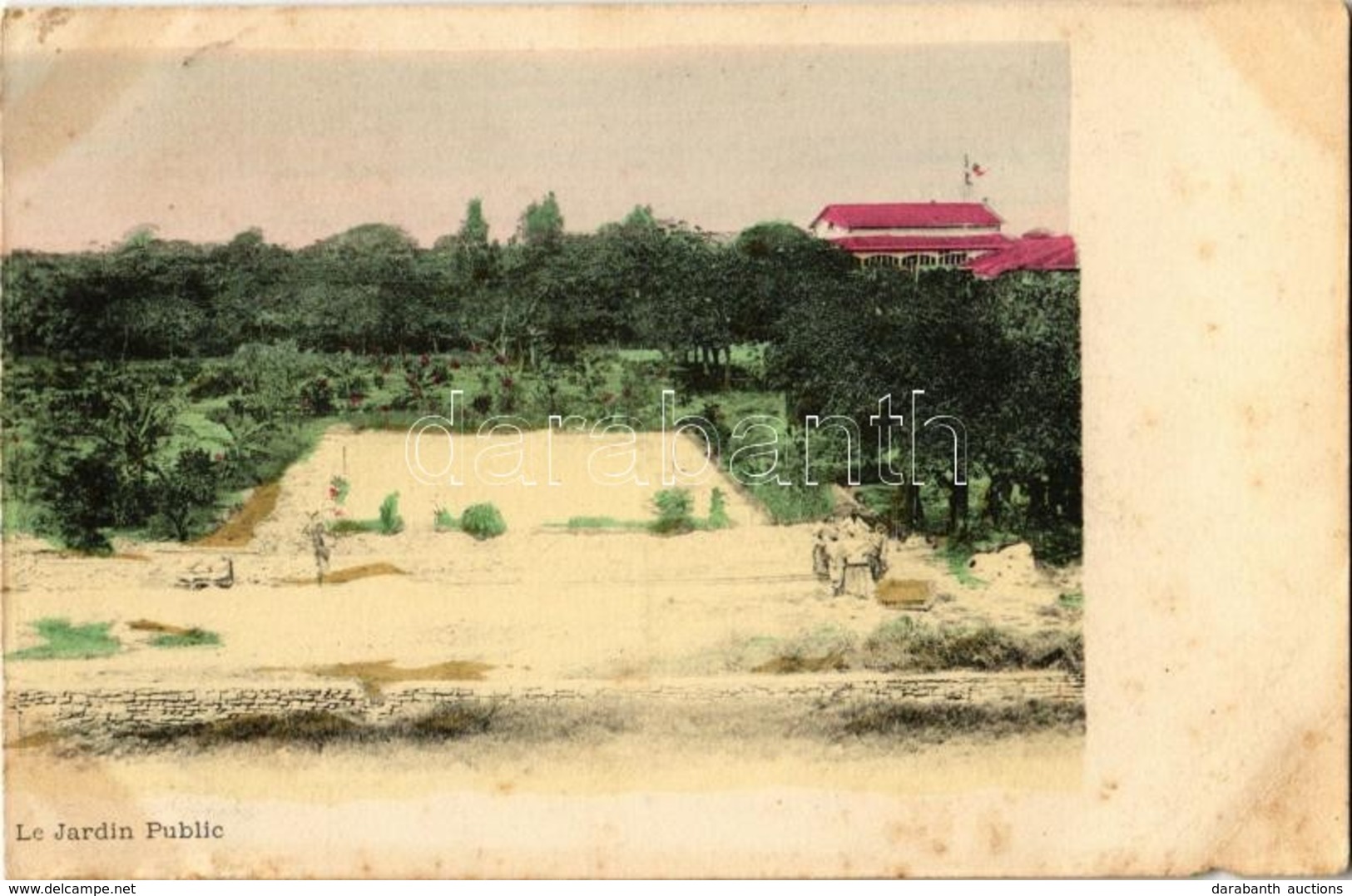 T2/T3 1907 Dakar, Le Jardin Public / Public Garden (EK) - Non Classés