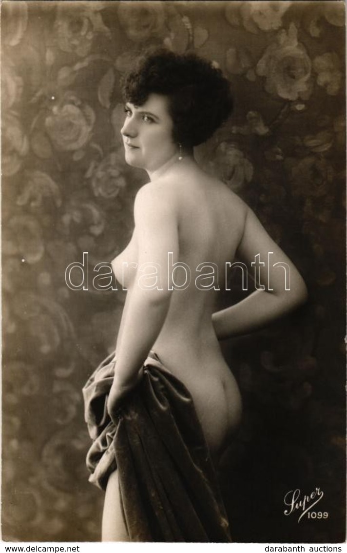 * T2 Lady, Vintage Erotic Postcard. Super 1099. - Unclassified