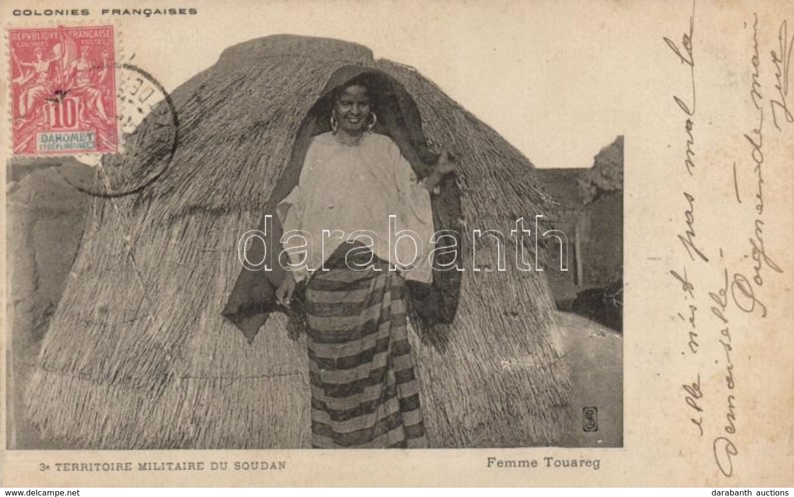 T2 Femme Touareg / Tuareg Woman, Folklore. TCV Card - Sin Clasificación