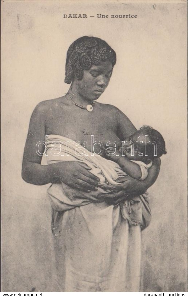 ** T2 Dakar, Une Nourrice / Wet Nurse With Baby, Senegalese Folklore - Zonder Classificatie