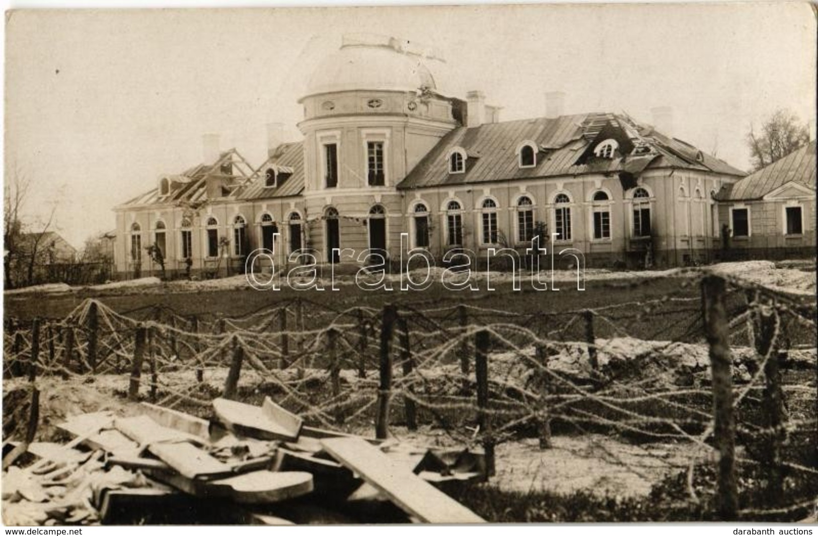 * T2 Gorlicei Drótakadály / WWI Austro-Hungarian K.u.K. Military, Trip Wire, Barbed Wire In Gorlice (Poland). Photo - Unclassified