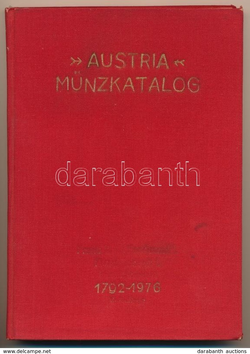 Austria Münzkatalog 1792-1976. Bécs. - Zonder Classificatie