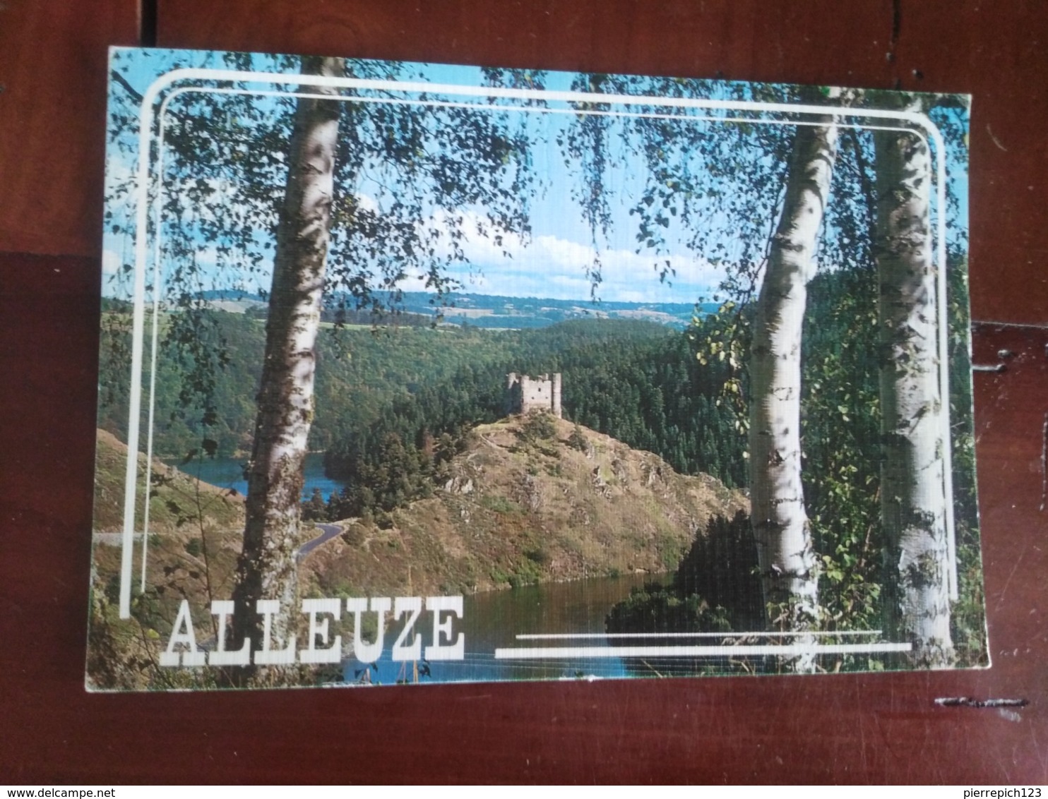 15 - Les Ruines Du Château D'Alleuze Sur Une Butte Baignée Par La Retenue Du Barrage De Grandval, Sur La Truyère - Autres & Non Classés