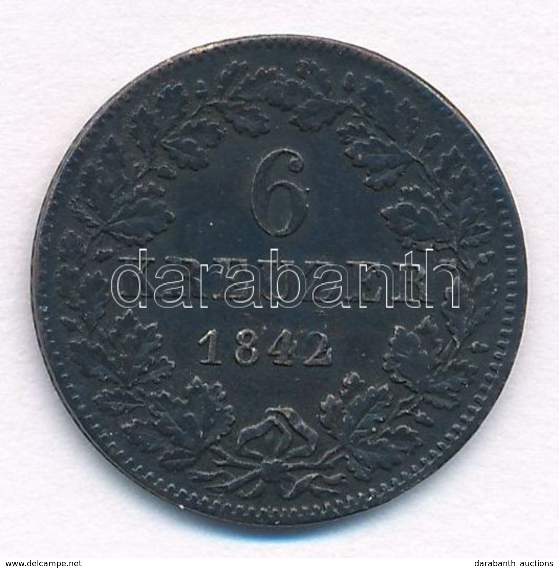 Német Államok / Bajorország 1842. 6kr Ag T:2,2- Patina
German States / Bavaria 1842. 6 Kreuzer Ag C:XF,VF - Zonder Classificatie