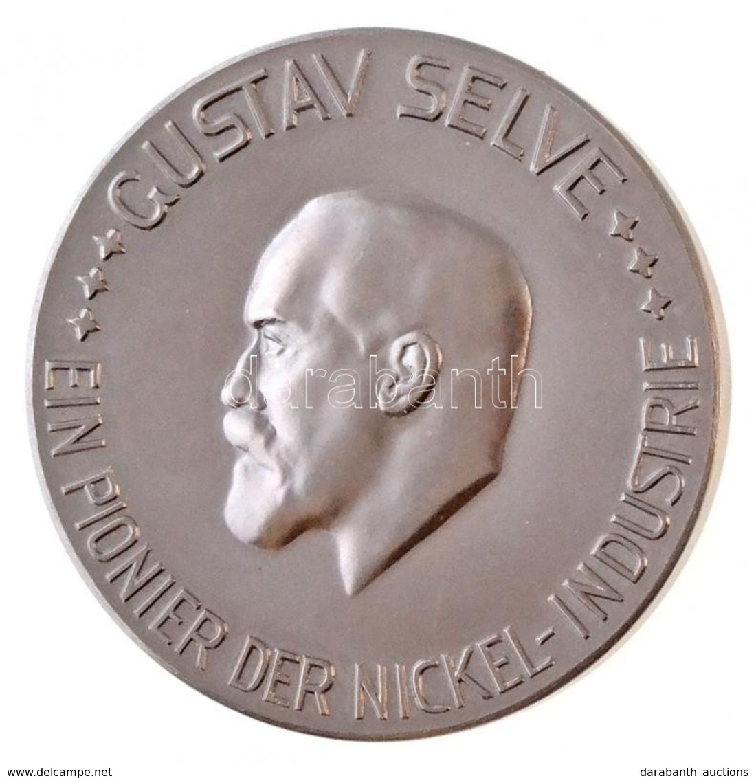 1924. 'Gustav Selve / Basse Und Selve 50. évfordulója 1874-1924' Fém Emlékérem (50mm) T:1,1-
1924. 'Gustav Selve / 50th  - Sin Clasificación